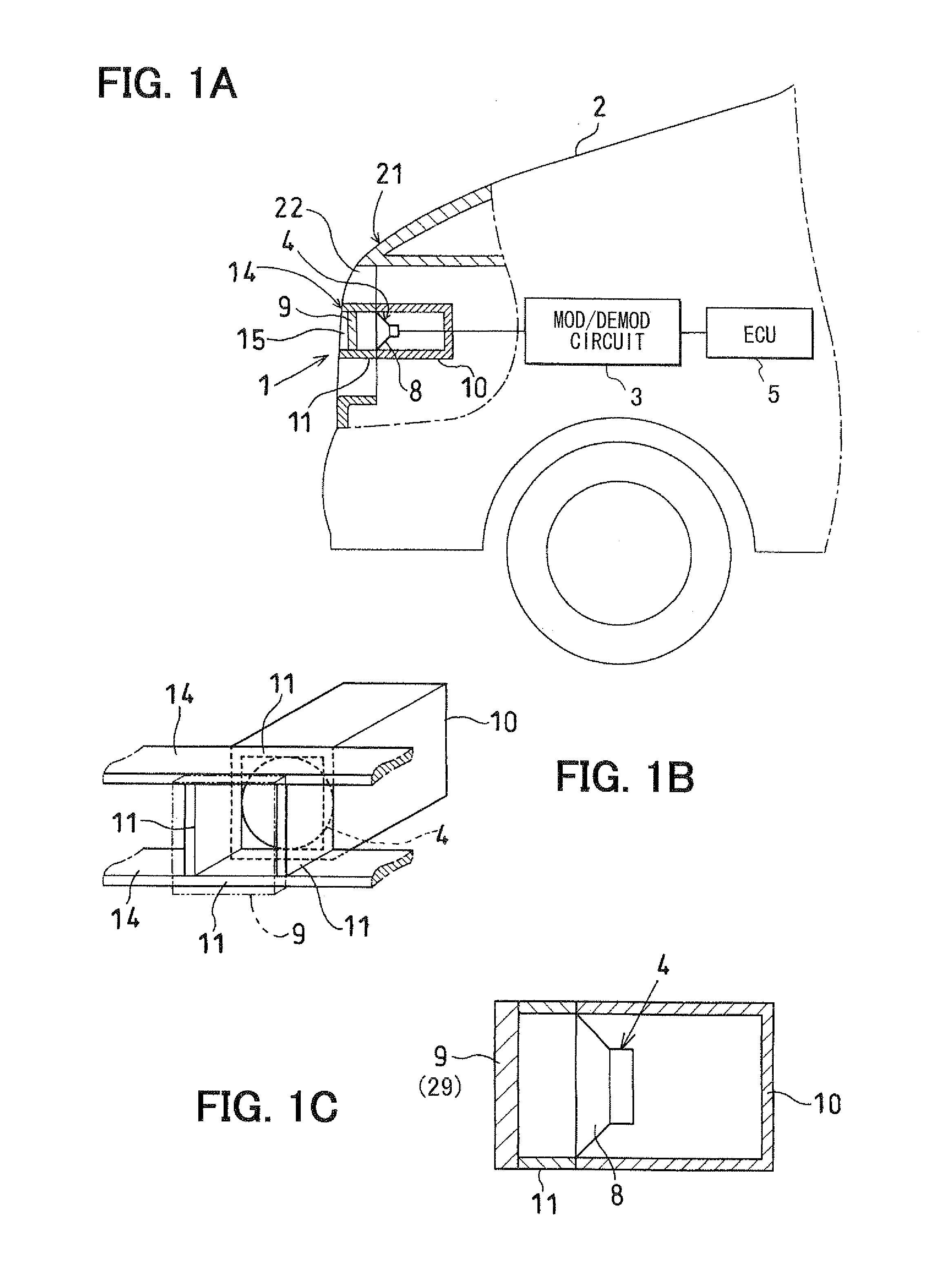 Vehicle presence notification apparatus