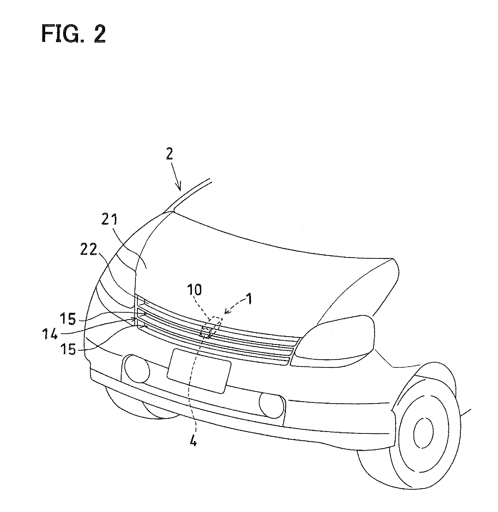 Vehicle presence notification apparatus