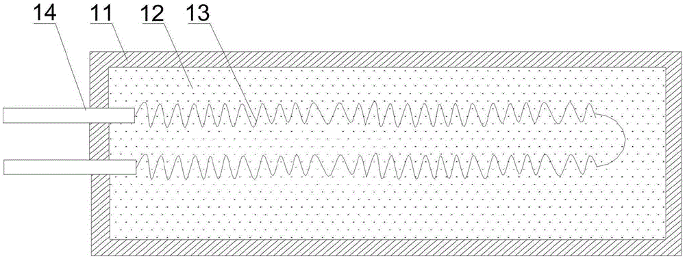 A kind of anti-freezing method of gas path