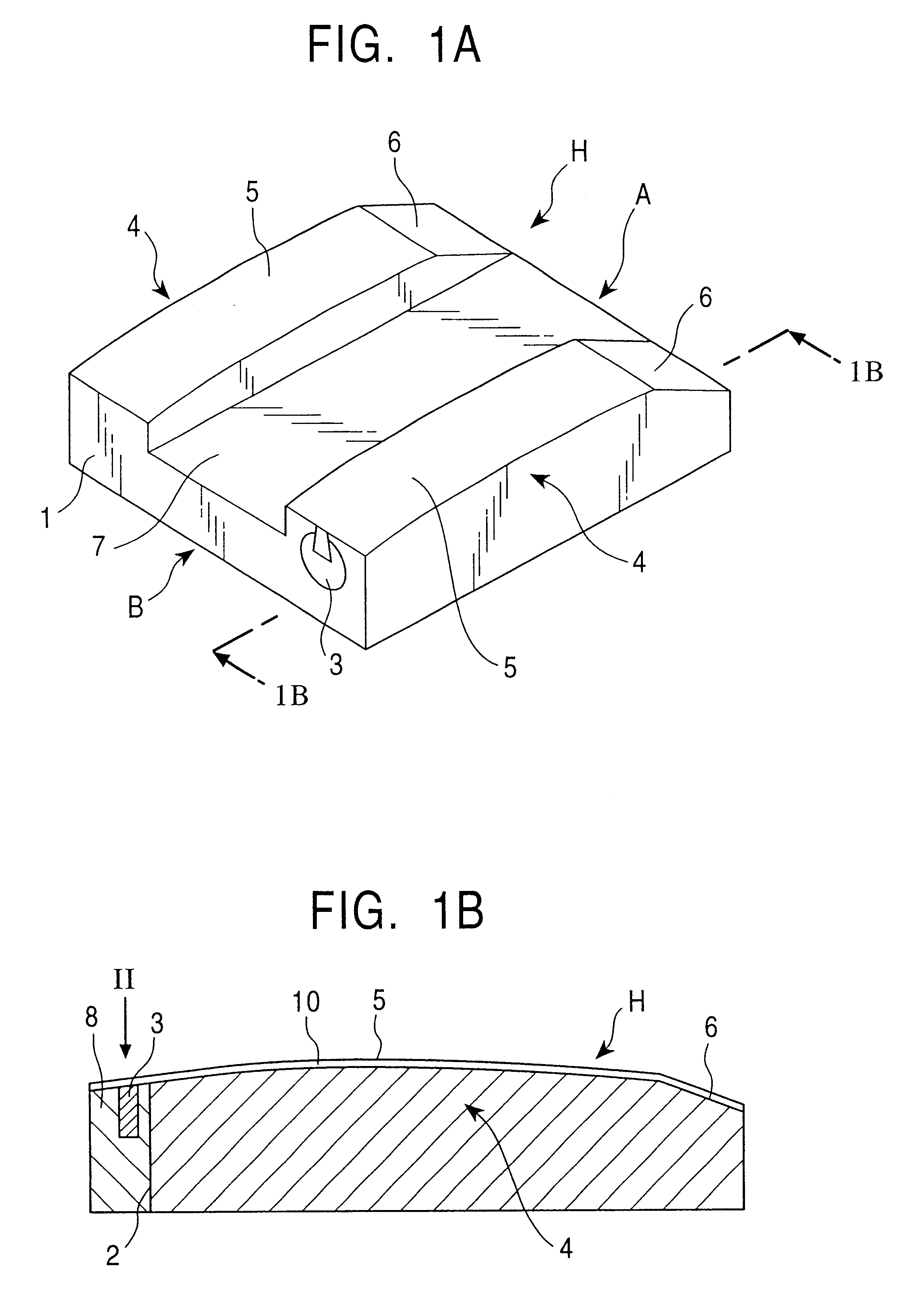 Magnetic head having a thin film element