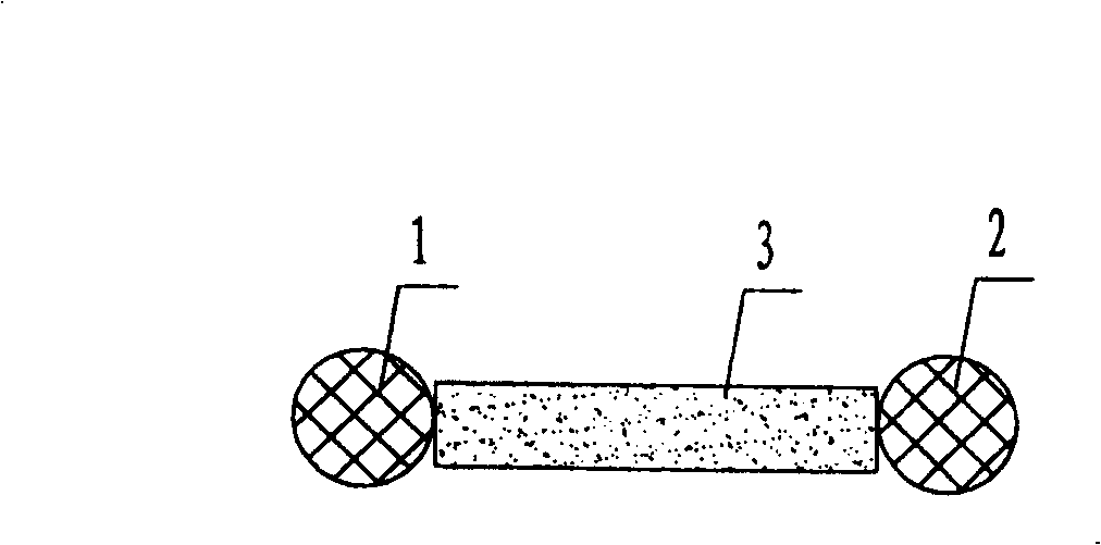 Linear temperature sensing element equipped with fused insulating layer and pressure-sensitive rubber layer