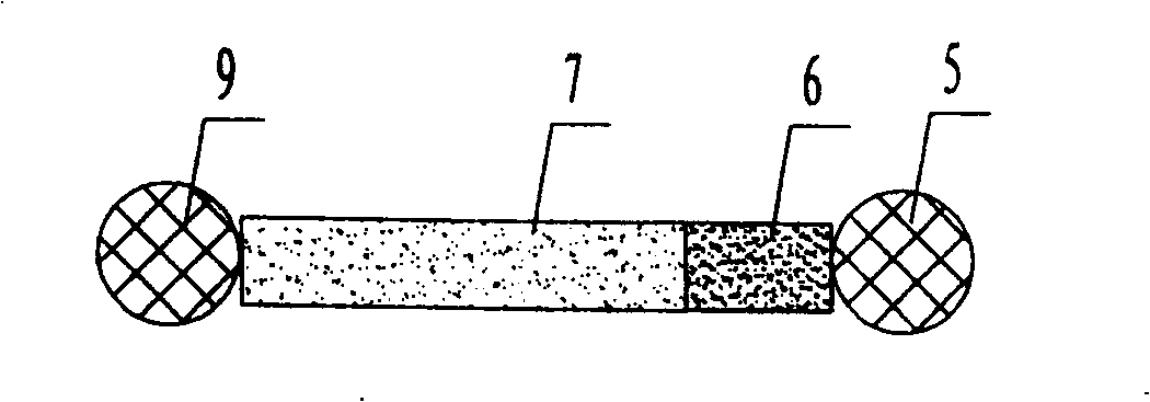 Linear temperature sensing element equipped with fused insulating layer and pressure-sensitive rubber layer