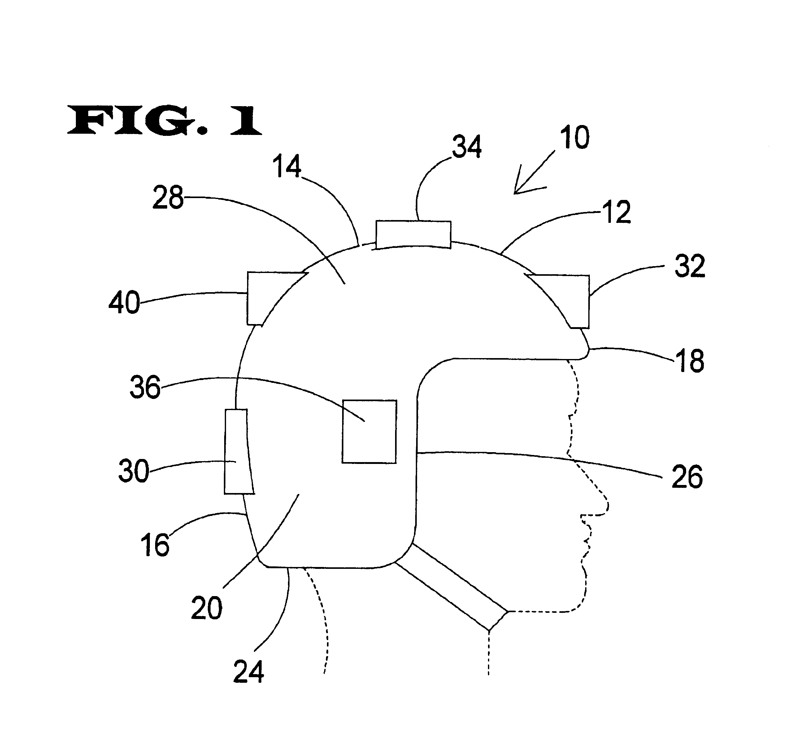 Headgear with illumination and message indication means