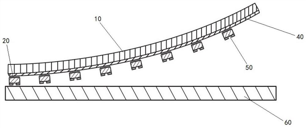 Micro device transfer device and transfer method