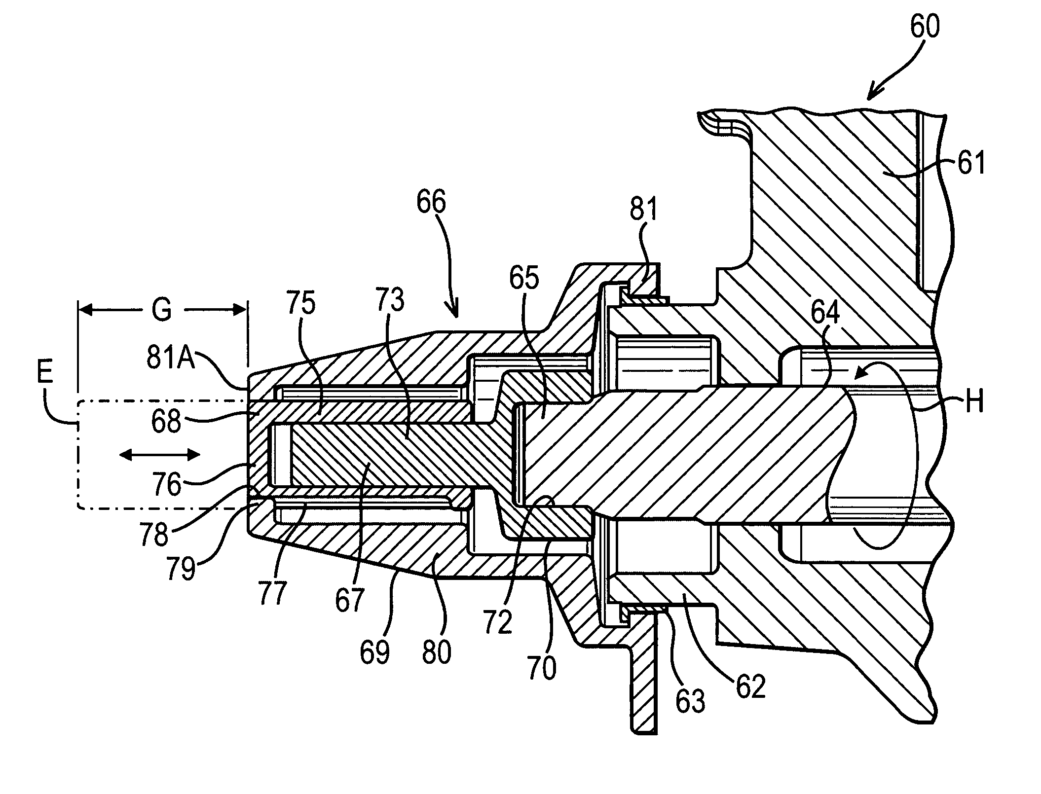 Brake pad wear indicator