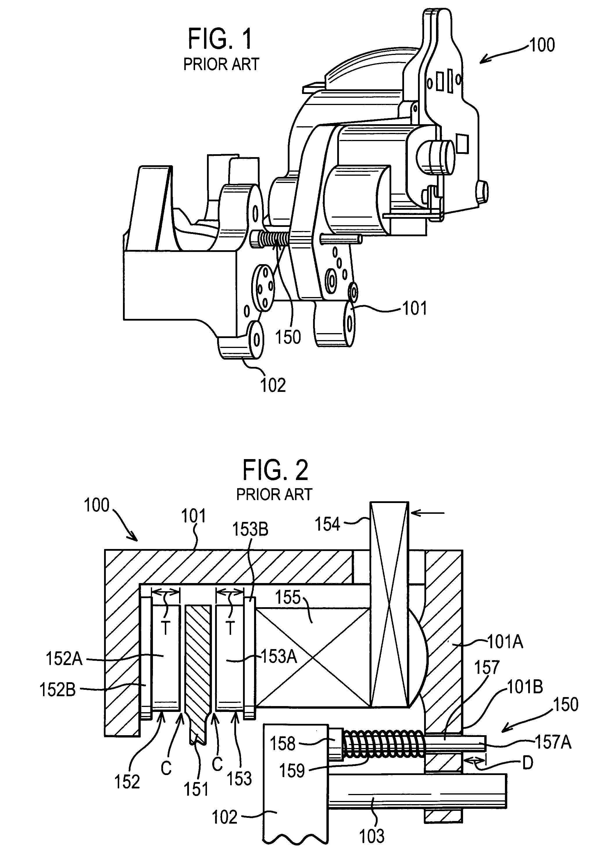 Brake pad wear indicator