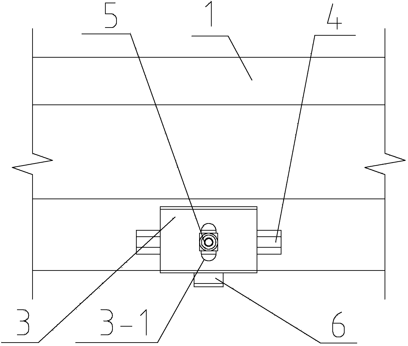 Precise locating mounting connecting structure of assembled wall boards and beam body