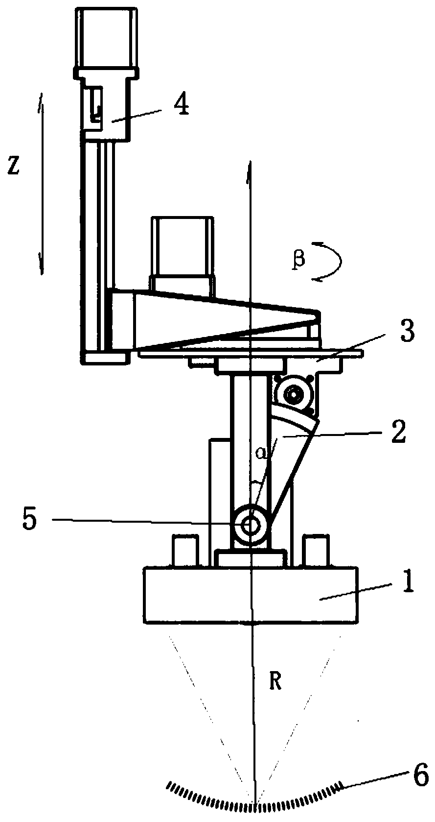 Three-dimensional body treatment device having function of ultrasonic spherical surface scanning and use method of three-dimensional body treatment device