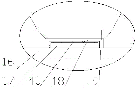 Arm supporting and putting device for computer operation