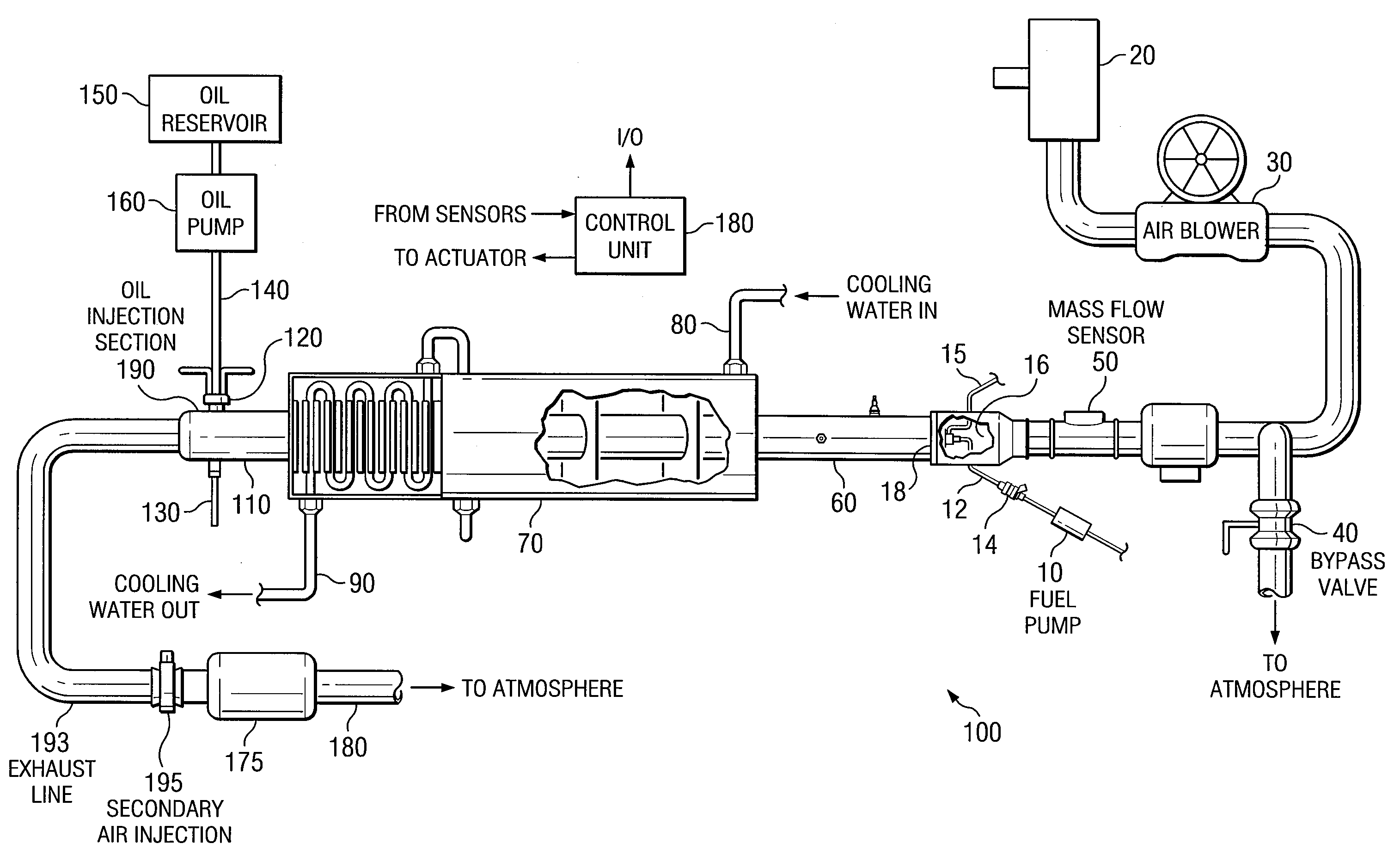 Fuel deposit testing using burner-based exhaust flow simulation system