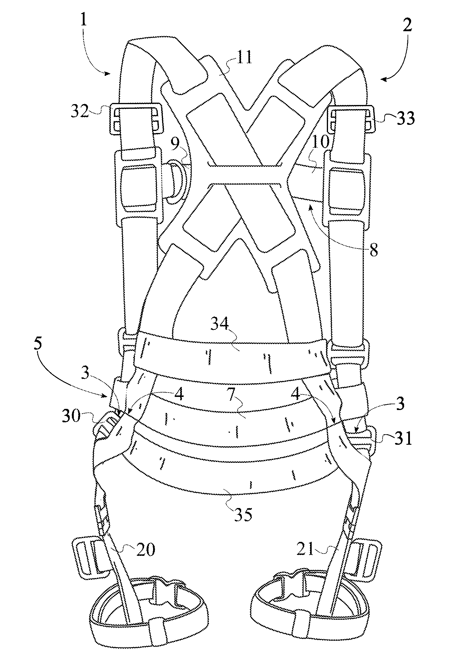 Wearable Hands-Free Casualty Extraction System