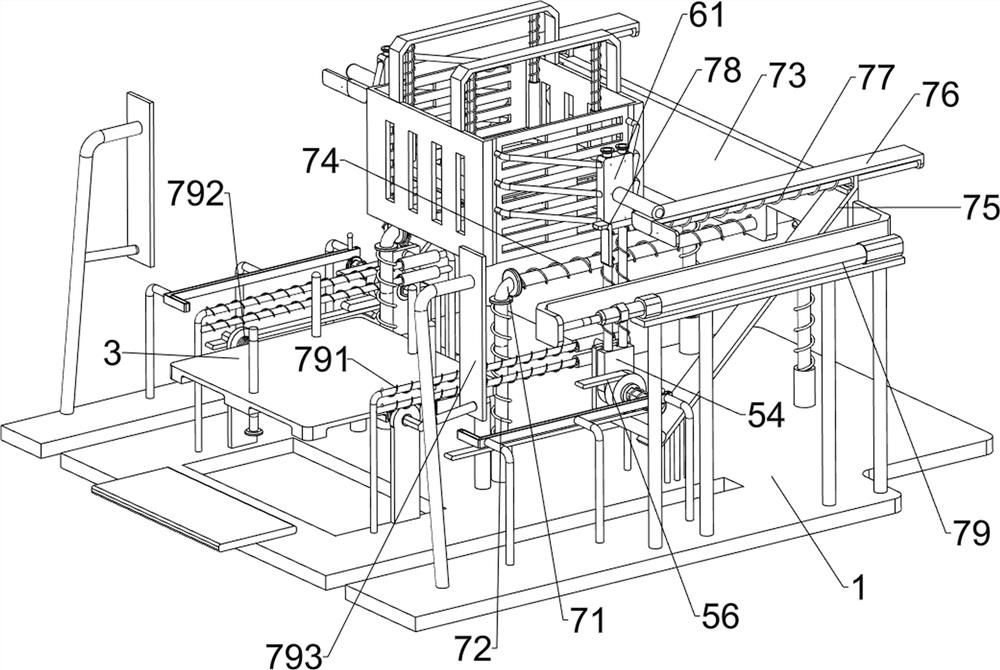 Auxiliary transportation equipment for glass production