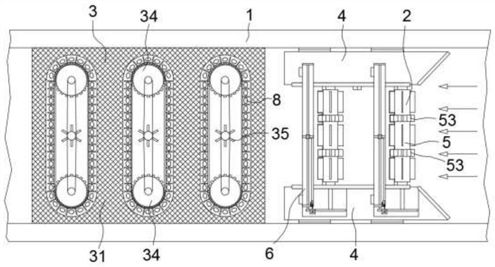 An ecological interception control device and interception control method for agricultural non-point source pollution