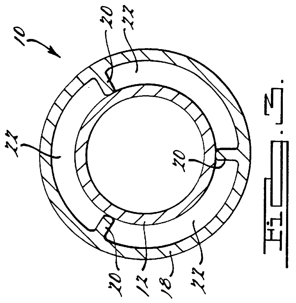 Tube assembly for heating and air conditioning system