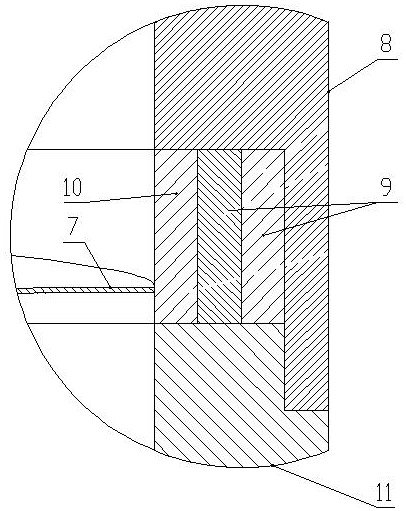 Multifunctional shale geological exploration drill bit and working method thereof