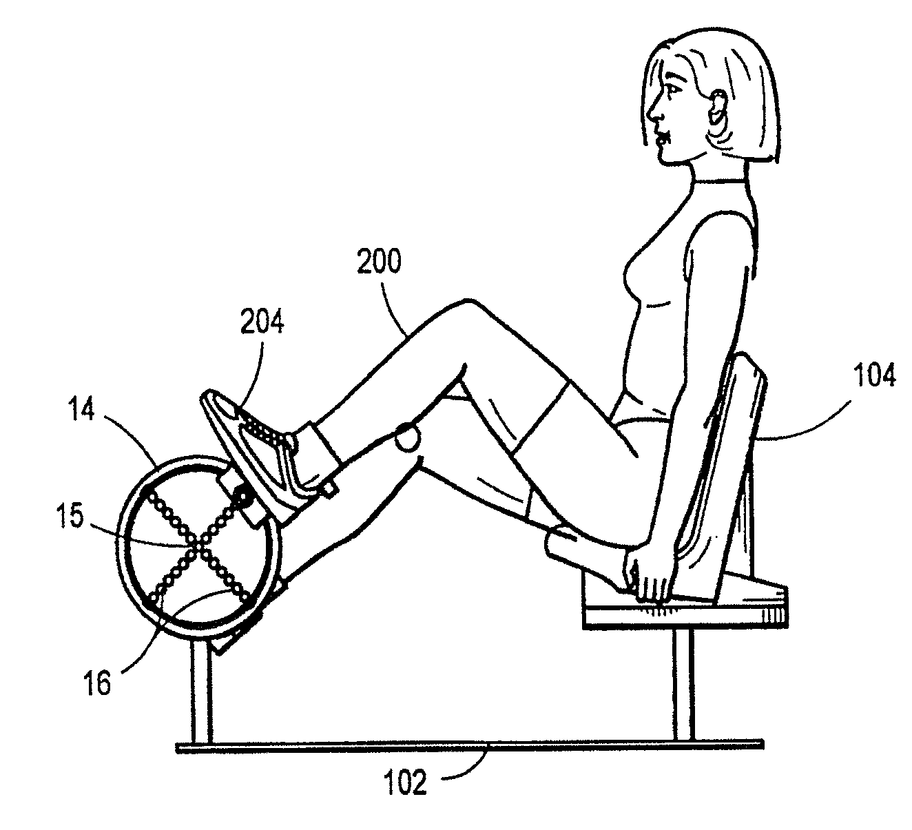 Rotary rehabilitation apparatus and method