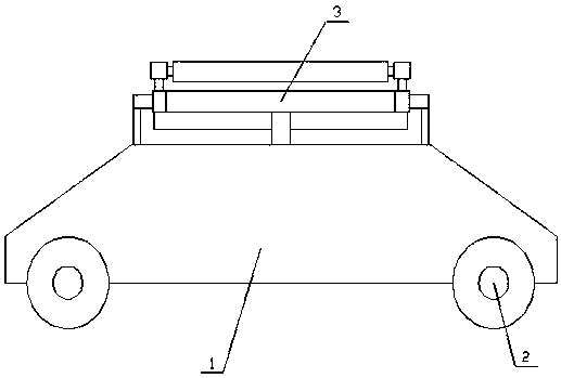 Solar vehicle with anti-acid rain and automatic snow clearing functions