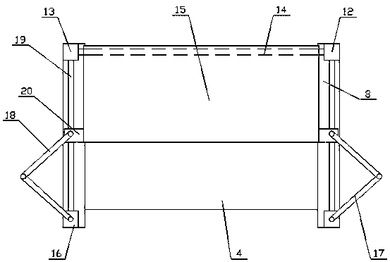 Solar vehicle with anti-acid rain and automatic snow clearing functions