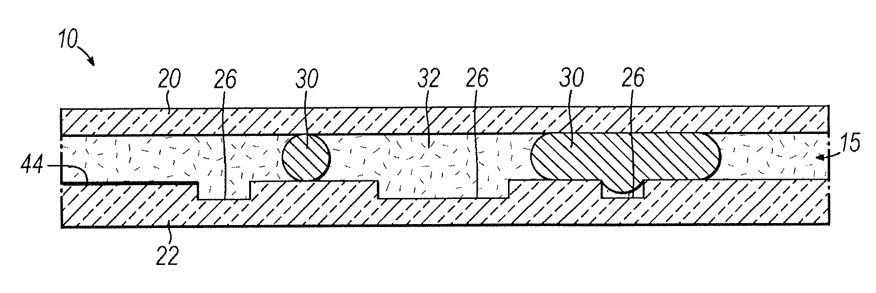 Pressure reconfigured electromagnetic devices