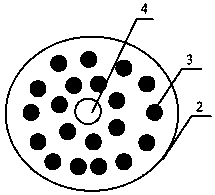 Preparation method of supermolecule hollow fiber membrane