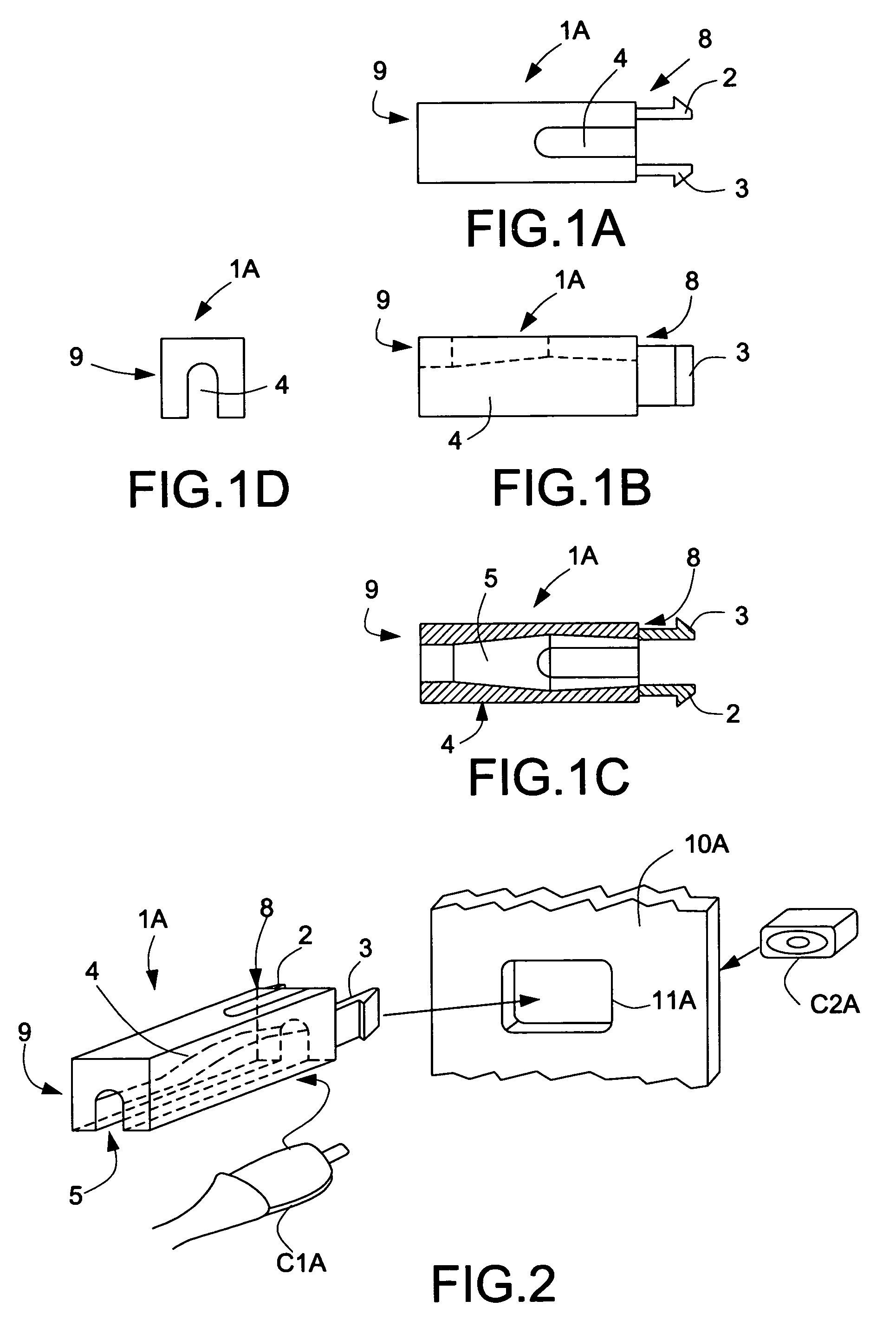 Securing device for electrical connectors and application thereof