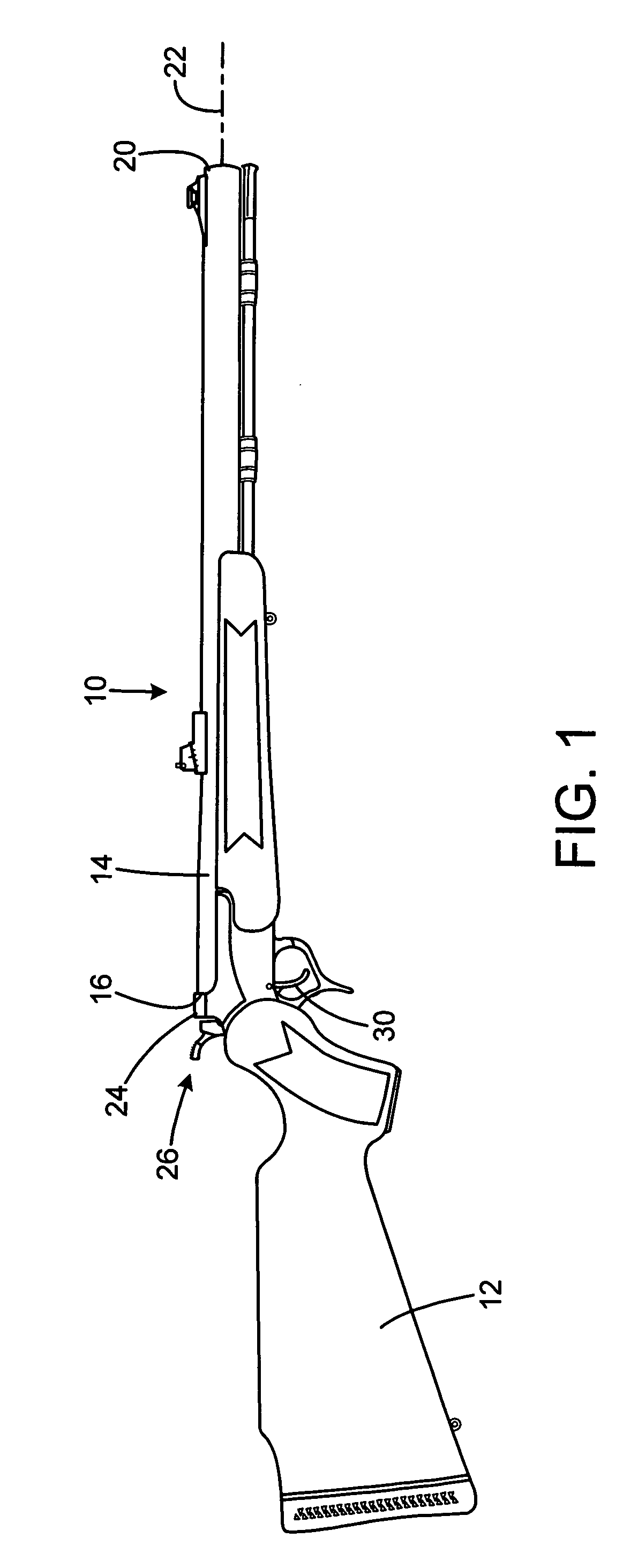 Muzzle loading rifle with breech plug having gas seal facility