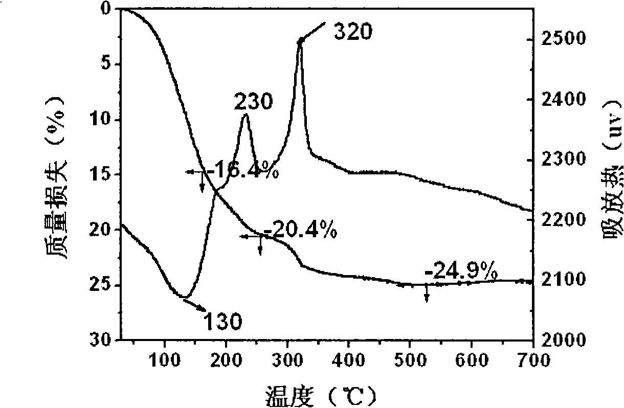 Magnetic ferrocobalt ferrite prepared by hard formwork method and preparation method thereof