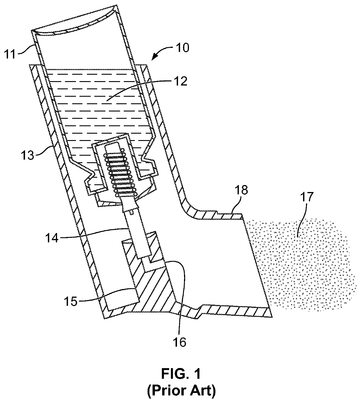 Delivery System for Metered Dose Inhalers