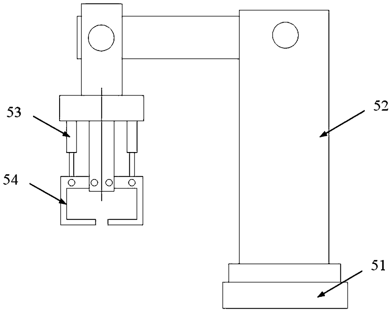 Automatic loading and unloading laser processing machine tools for round tube workpieces