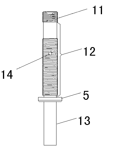 Early removal support device for constructional engineering