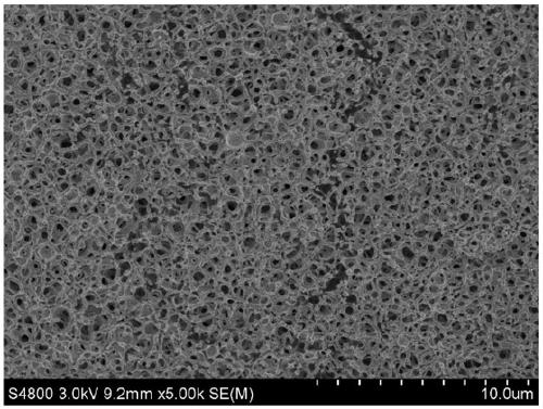 Ethylene-chlorotrifluor ethylene copolymer microporous separation membrane, preparation method and application thereof