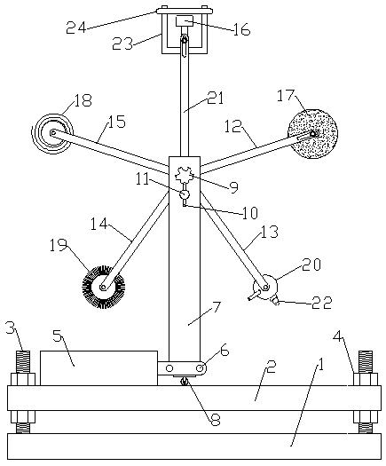 A fully automatic rubbing production system and its production method