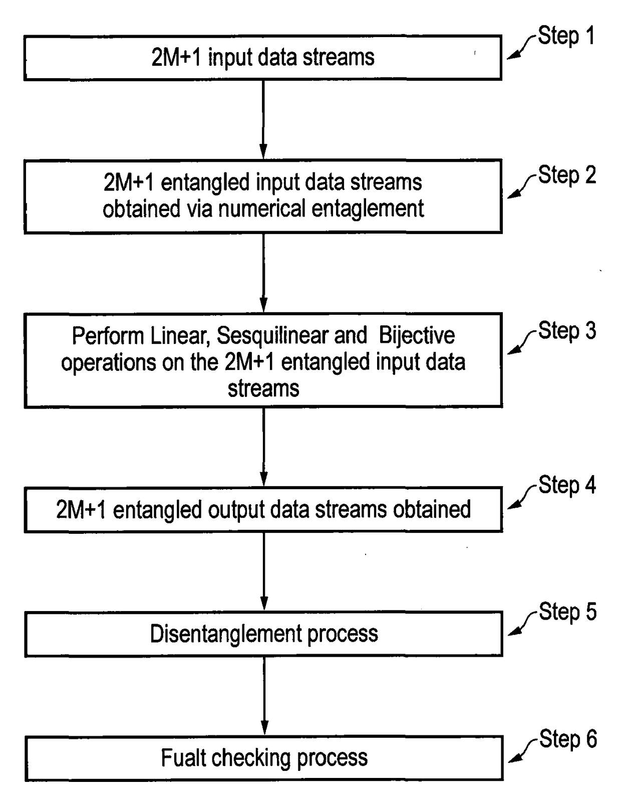 Method and apparatus for the detection of faults in data computations