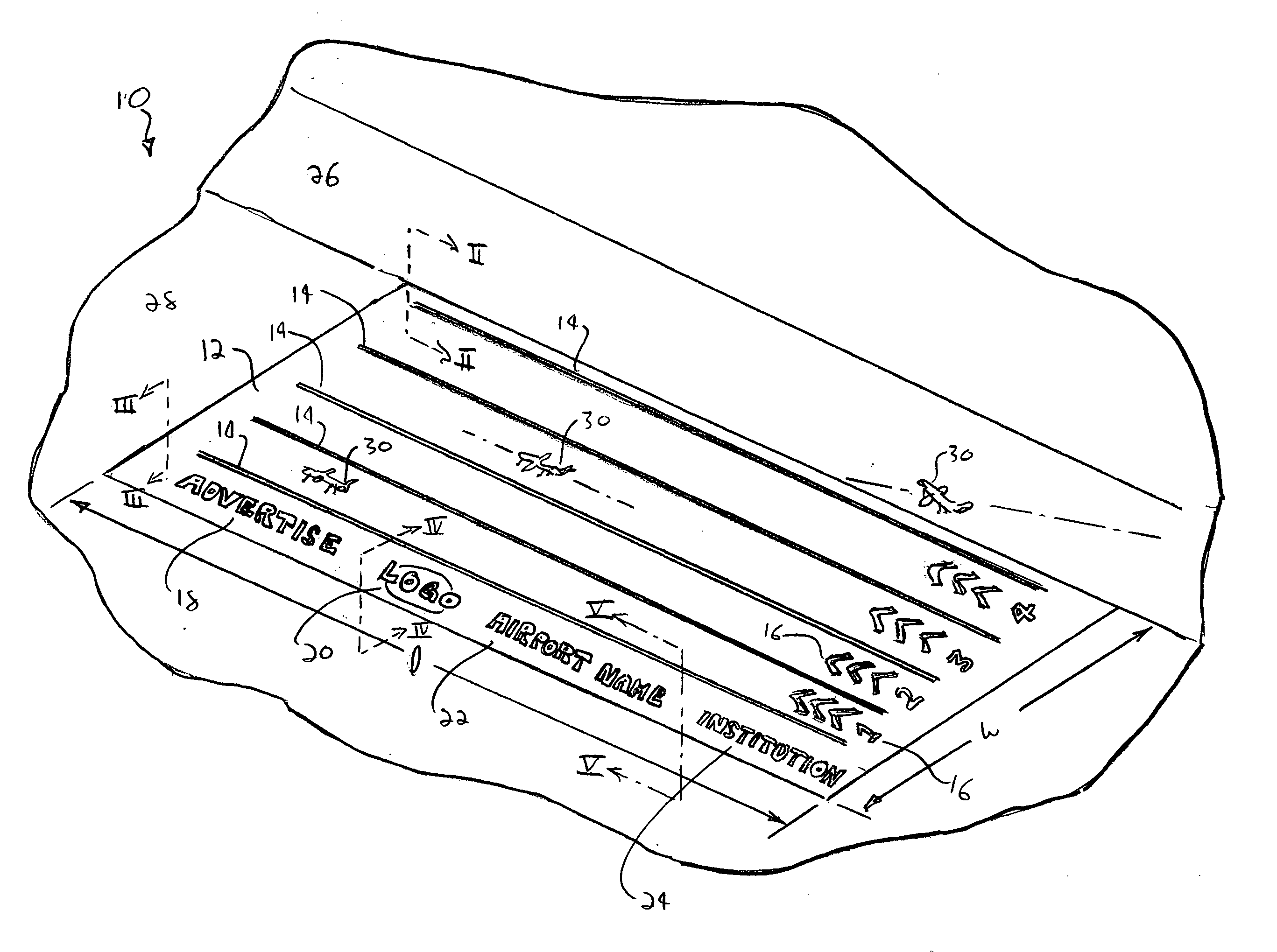 Synthetic runway surface system