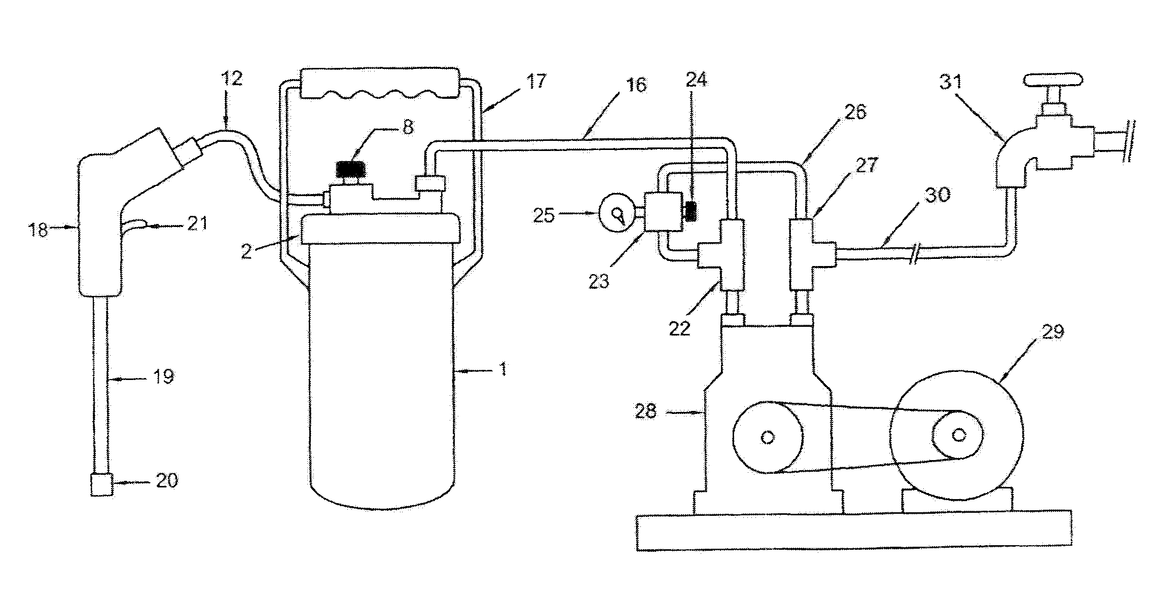 Introduced to a portable safety spraying device