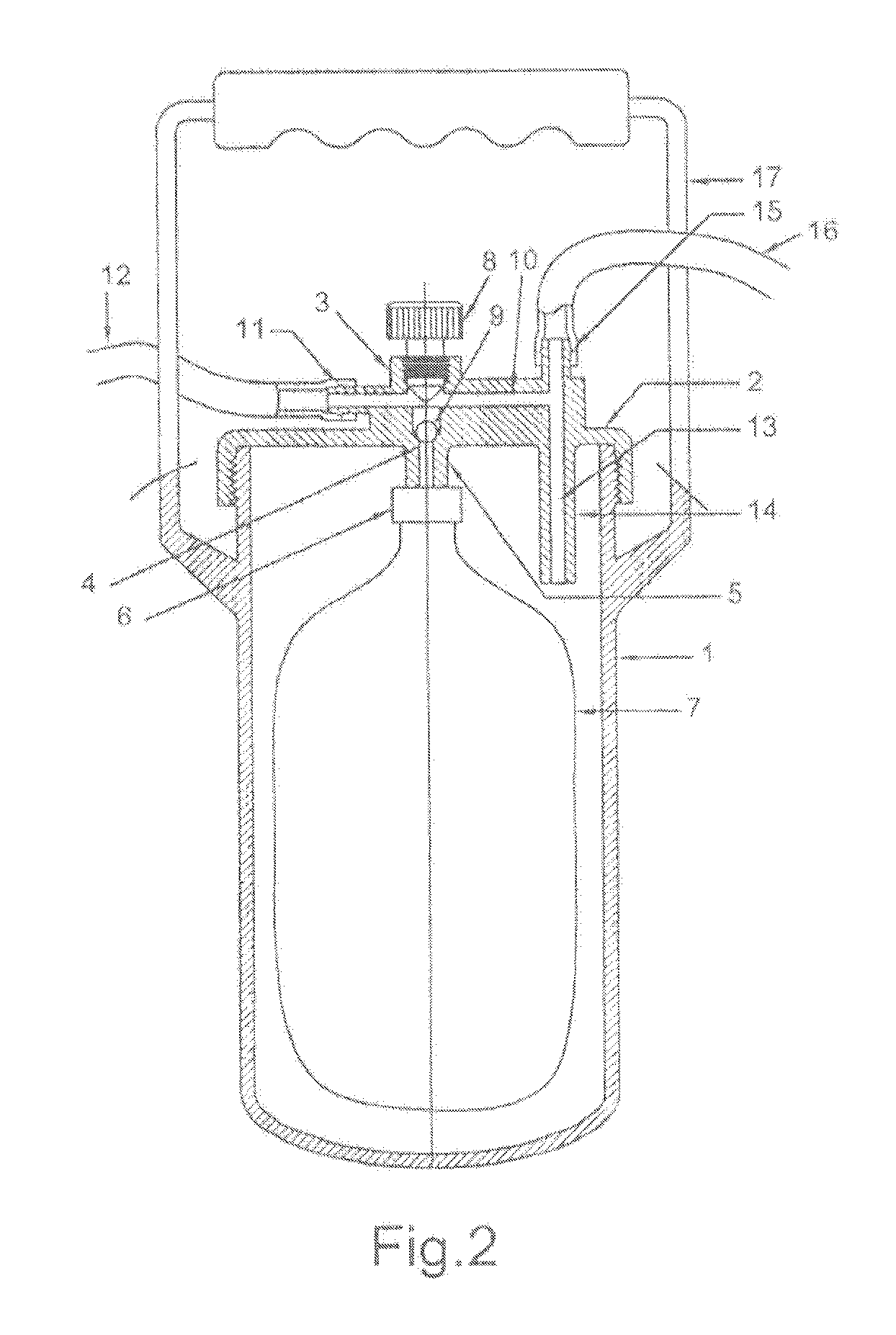 Introduced to a portable safety spraying device