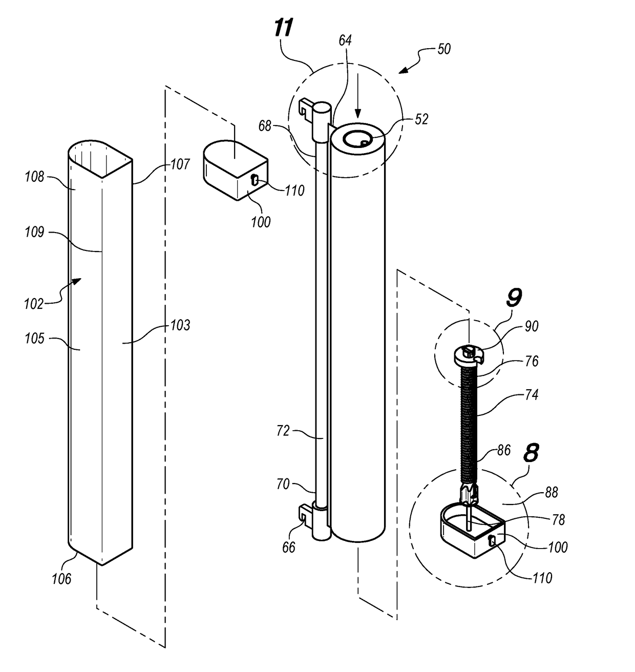 Retractable Barrier System