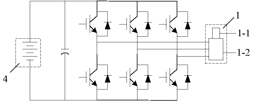 Electromagnetic damping vibration reduction device for vehicle suspension