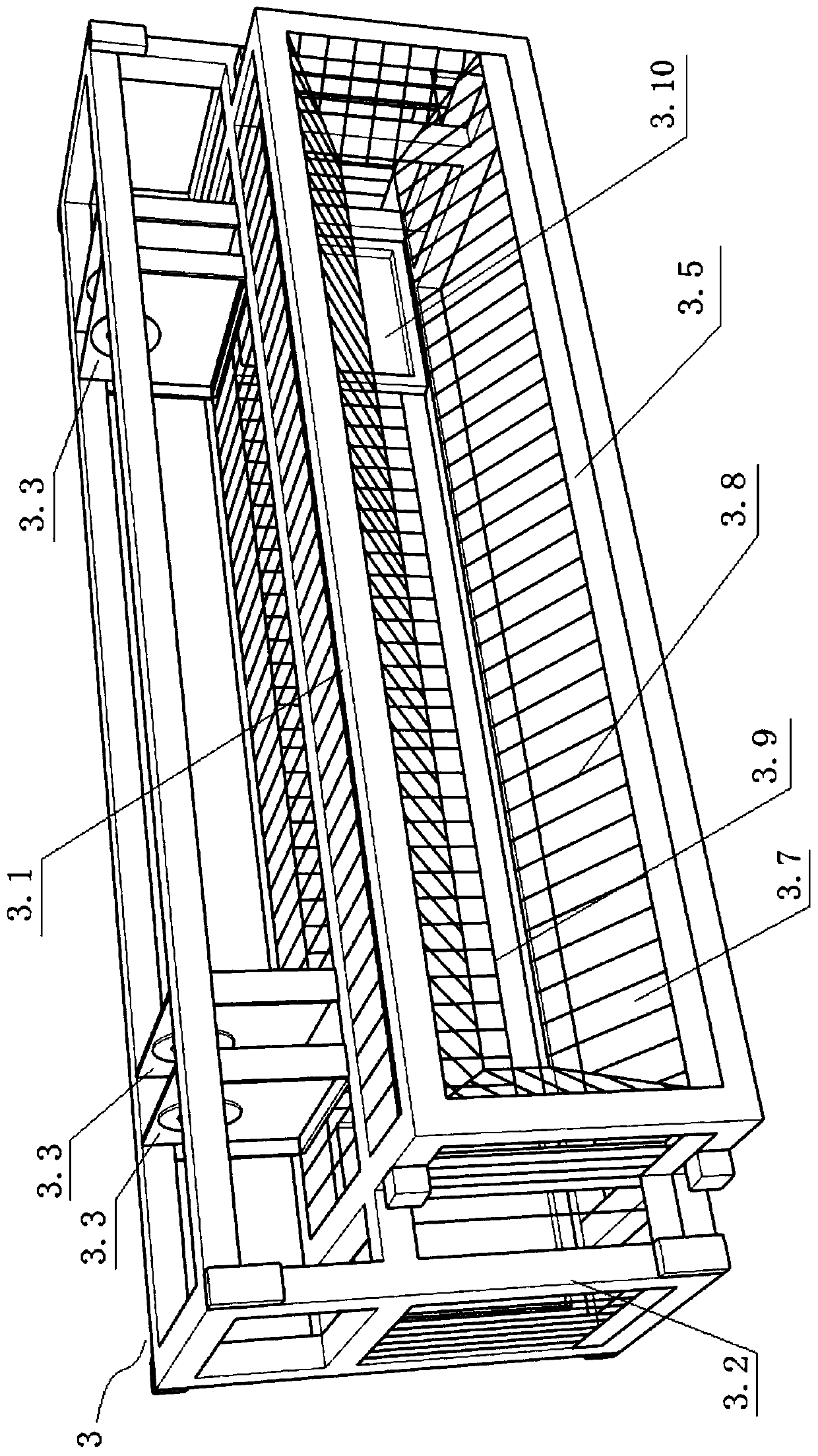 Fish collecting device suitable for established hydropower station, and fish collecting method