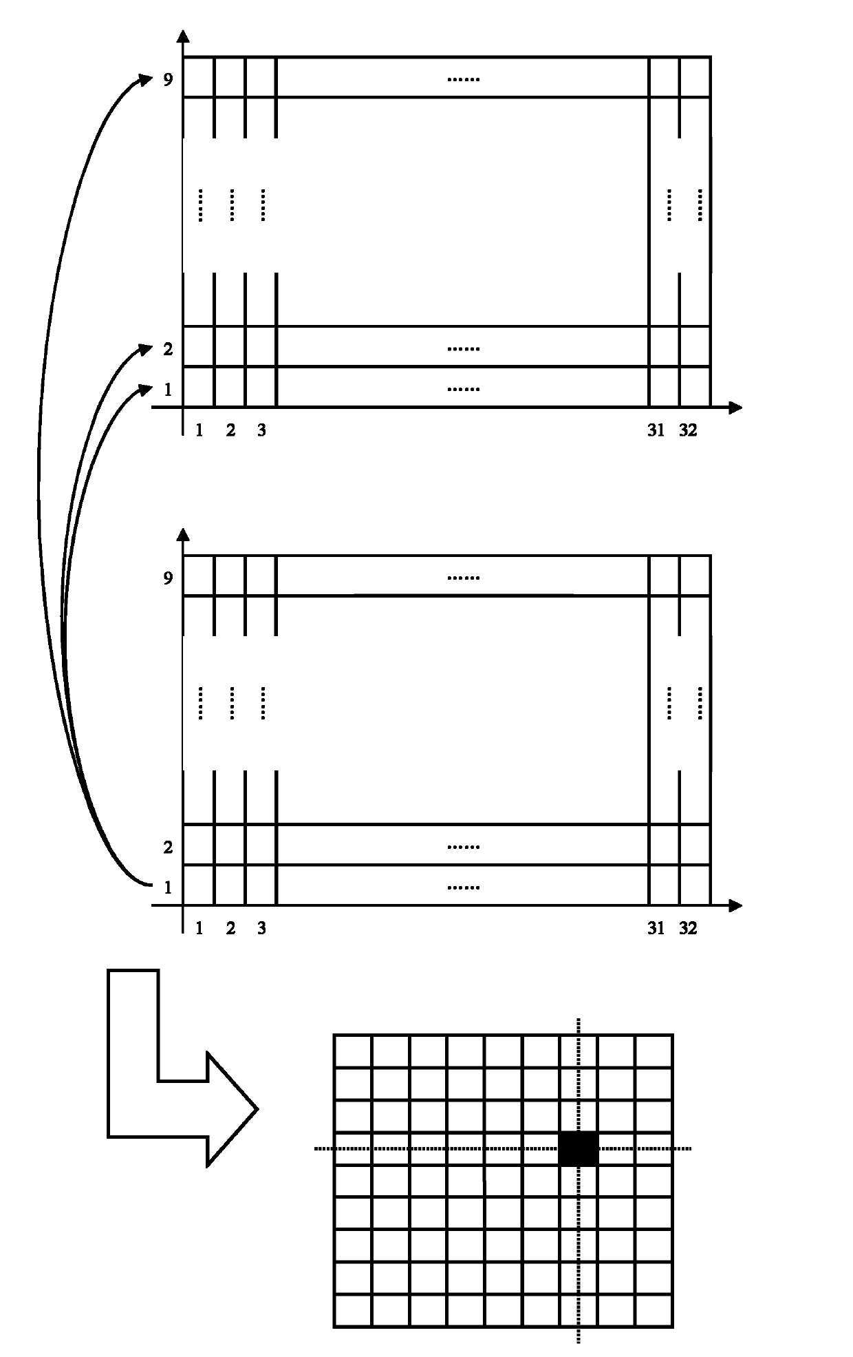 Garment fabric sample retrieving method based on colored image matching