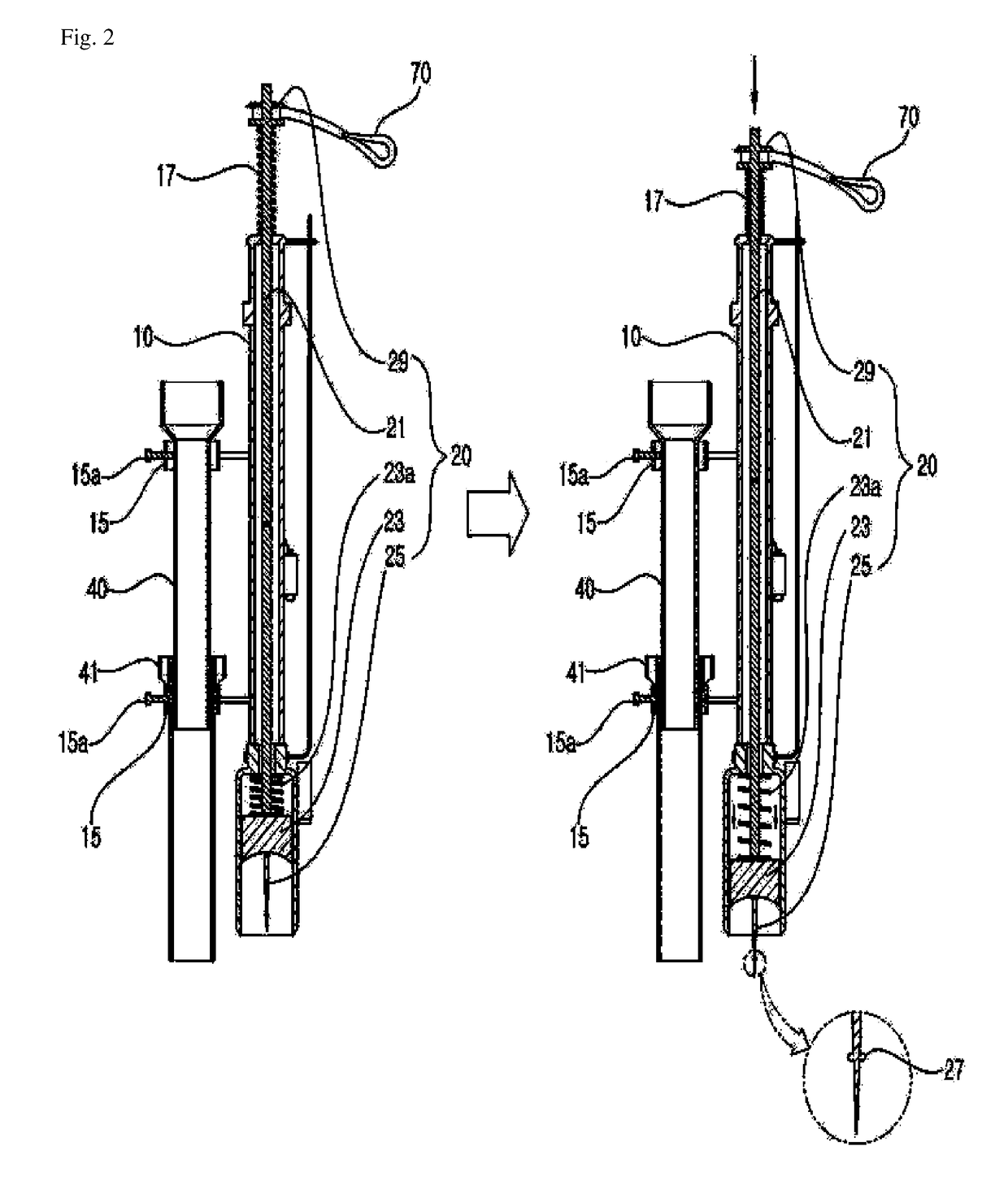 Hand seed planter with soil-removing feature