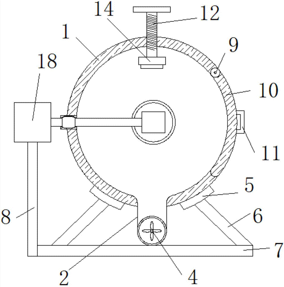 Bark stripping device for wood