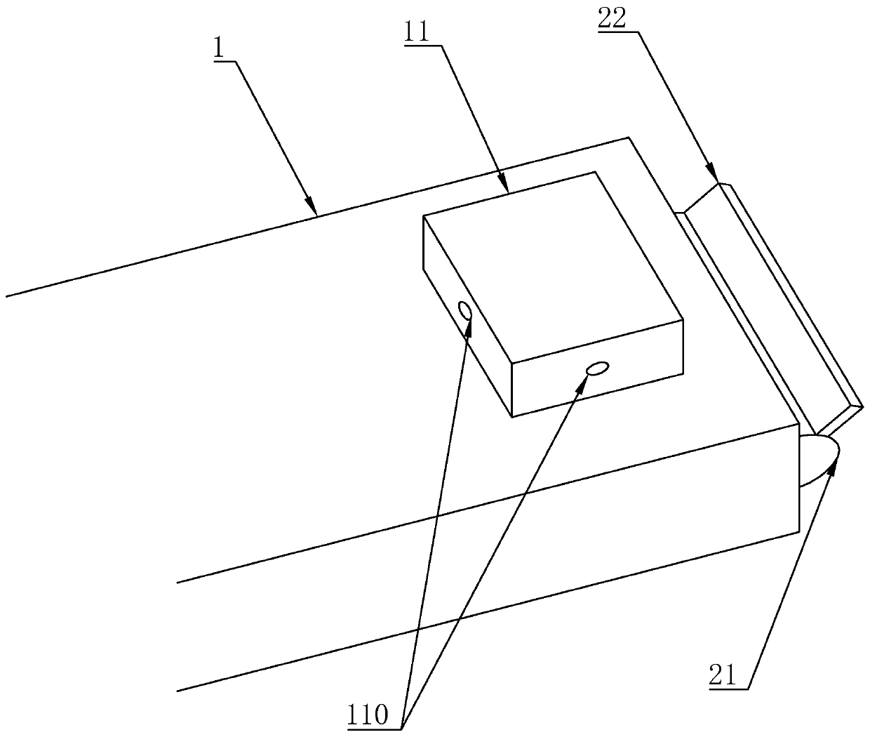 An electronic building block unit