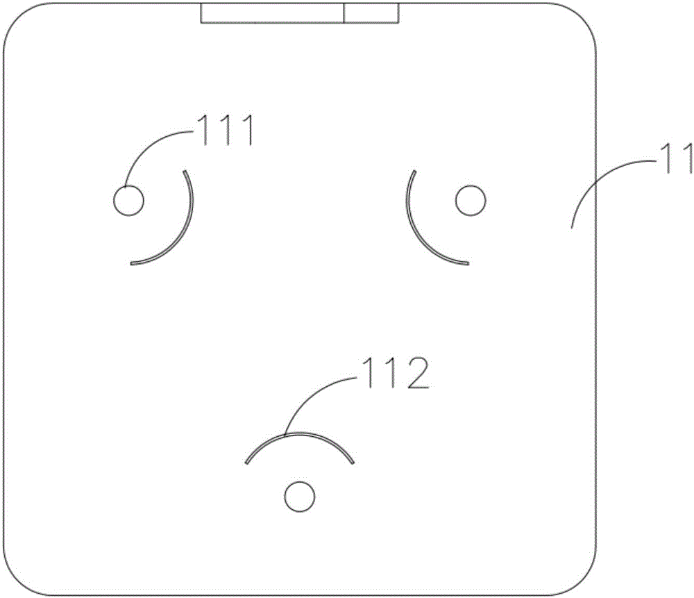 Wall-mounted wireless router for enhancing antenna signal intensity