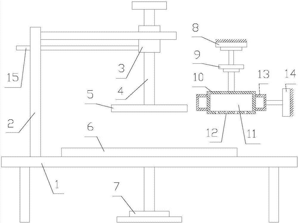 Glass production and machining device