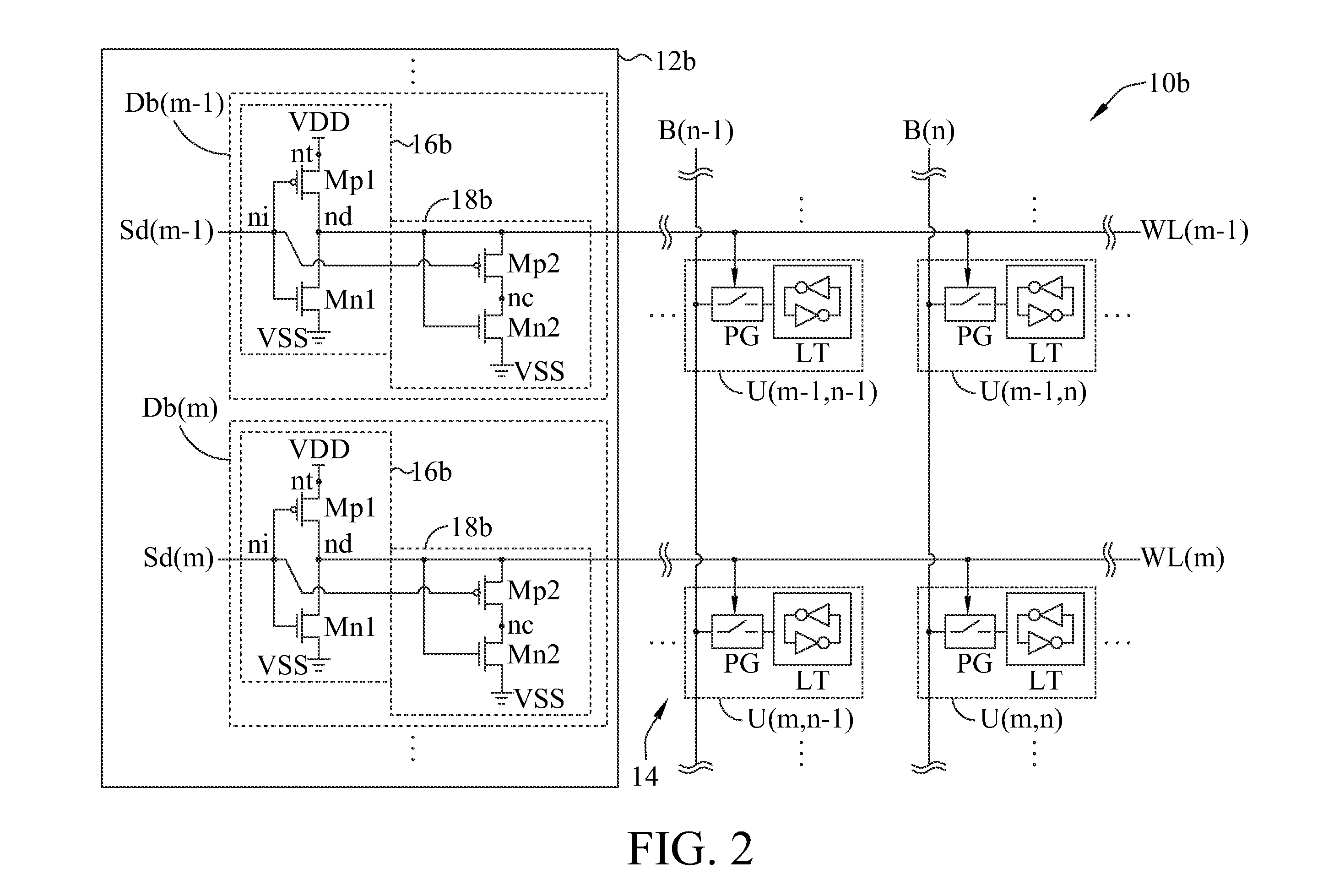 Variation-tolerant word-line under-drive scheme for random access memory