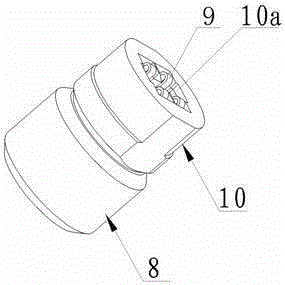 A flat type oxygen sensor for motorcycle