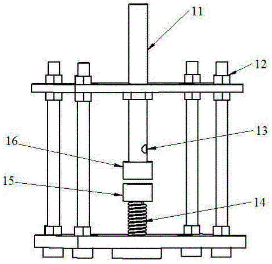 Mandrel material lightning impulse voltage withstanding test device