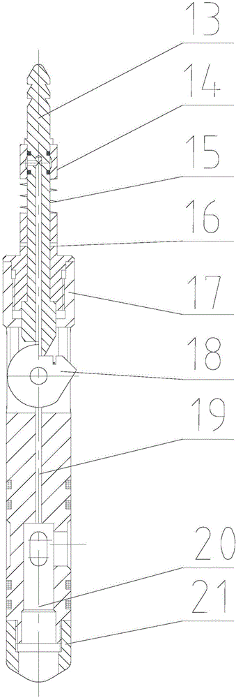 Eccentric separate-layer injection well holographic tester and test method