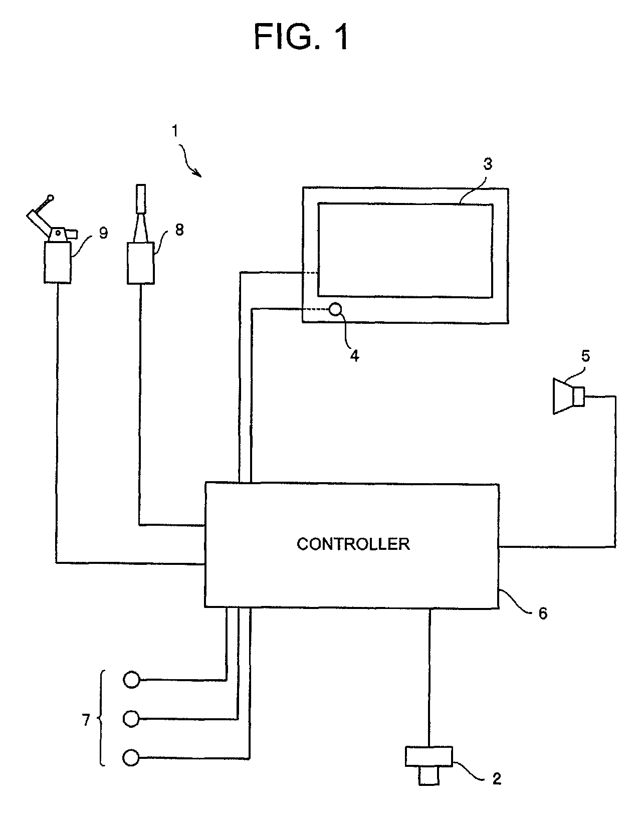 Display device mounted in working vehicle and display method for the display device